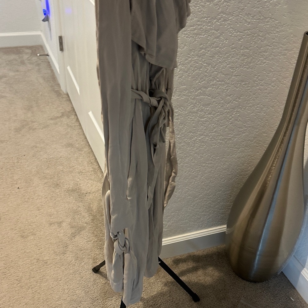 Thread & Supply Light Taupe Trench Coat - Picture 3 of 4
